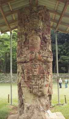 Stele in Copan