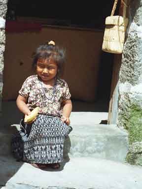 Kindje in San Pedro