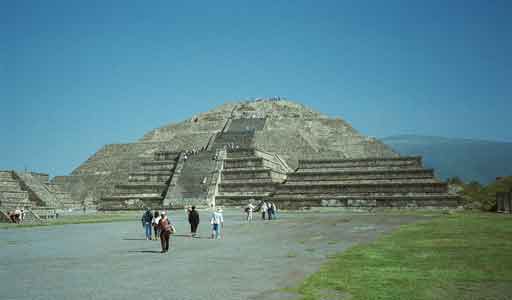 Pyramid of the Moon in Teotihuacan