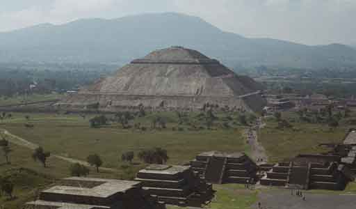 Pyramid of the Sun in Teotihuacan
